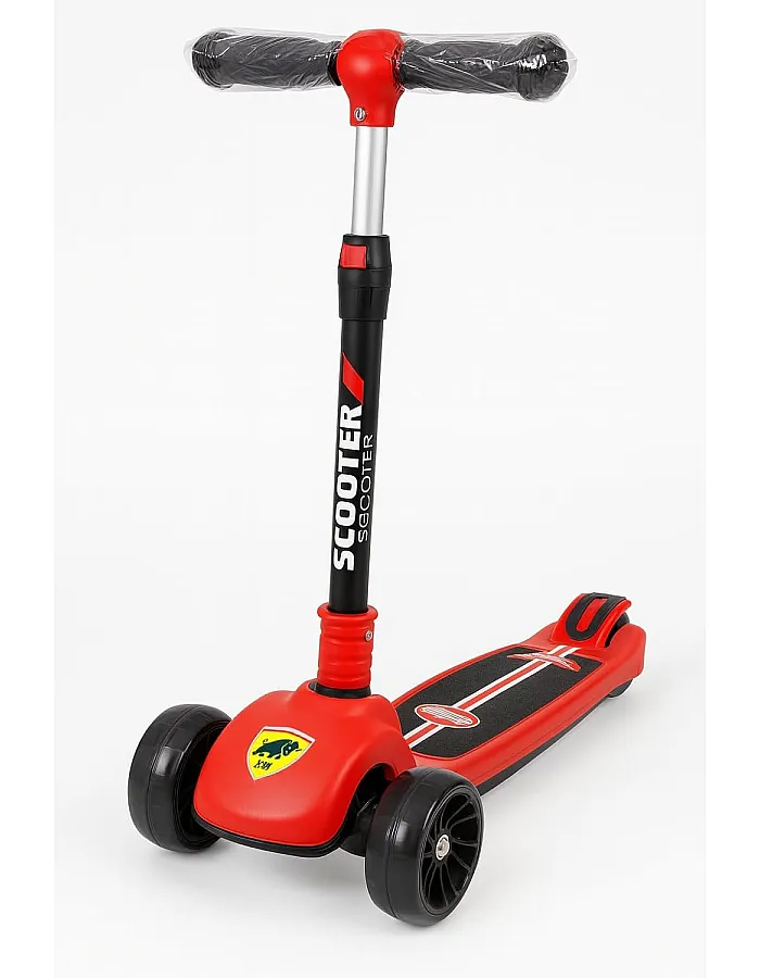Fantastic-Kids-Toys 3 Wheel Scooter with LED Light, Foldable, Adjustable Handle, Code 2142-R