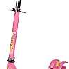 Mini Kick Scooter Aluminum Folding Scooters with LED Light Up Wheels, Adjustable Height for Kids Girls Boys Toddler Ages 3-8 Years- - Different Characters Assorted color and stickers design