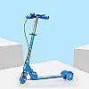 SMART FIT ® Road Runner Kick Scooter for Kids Ages 3-14 Boys and Girls with 3 LED Light Wheels, Adjustable Handlebar and Foldable Design with Tilt Steering Feature