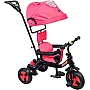 BeyBee| Alpha Secure Baby Tricycle for Kids with Sun Canopy & Parents Handle with Bell and Also with a Water Bottle | Color Wheels for Boys and Girls for Age 1 to 5 yrs (Red)