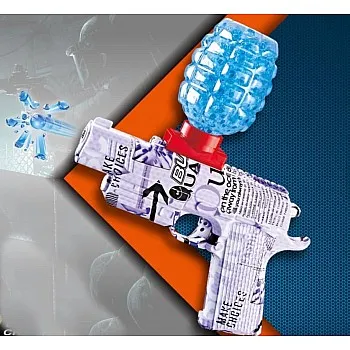 Gel Ball Gun - High Precision Hydrated Ball Launcher, Fun and Safe for Outdoor Use