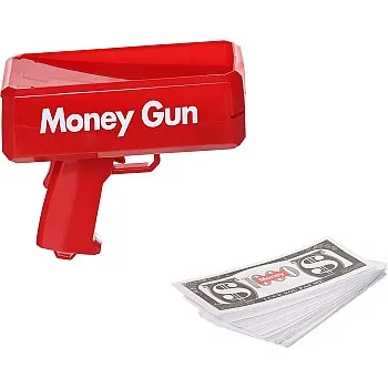 Other Us money penalty gun supreme money gun electric gun can launch banknote toy gun 17ss