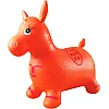 AppleRound Horse Bouncer with Hand Pump, Inflatable Space Hopper, Ride-on Bouncy Animal