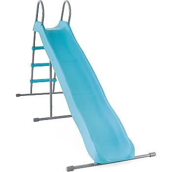 Intex 2.44M Freestanding Slide | Durable Outdoor Play Slide for Kids | Sturdy & Safe Backyard Fun | Easy Assembly (2.51m x 84cm x 1.47m)