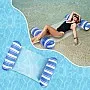1 Pack Pool Float 4-in-1 Water Hammock,Saddle, Drifter,Lounger Inflatable Pool Floats for Adults Fun Swimming Pool, Beach, Outdoor Pool Chair