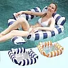 2 x water hammock, swimming mat, pool mattress, water hammock, water mattress, highlight colour water bed, more suitable for swimming pool activities