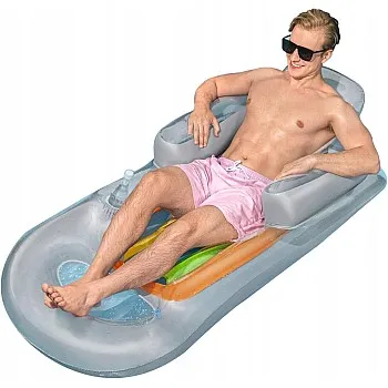 Floating Bed, Inflatable Pool Float for Adults and Kids, Summer Beach Float Outdoor Inflatable Beach Float Beach Toys for Kids and Adults Outdoor - Bestway