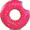FastJoy 80cm Inflatable Circular Buoy Donut Bite Pink Pool Premium