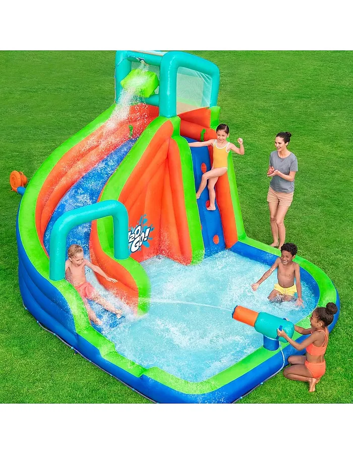 12' x 10'6" x 8'10"/3.65m x 3.20m x 2.70m Turbo Splash Mega Water Park