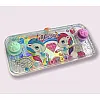 Mini Water Games - Ring Water Games for Girls and Boys - Travel Skill Game - Water Gem - Aqua Play (Unicorn 2 Buttons Green-Violet)