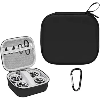Carrying Case for DJI NEO, CENXI Portable PU Storage Bag for DJI Neo, Waterproof Hard Carrying Case for DJI Neo Accessories, Large Capacity DJI Neo Bag for DJI Neo Fly (Black)