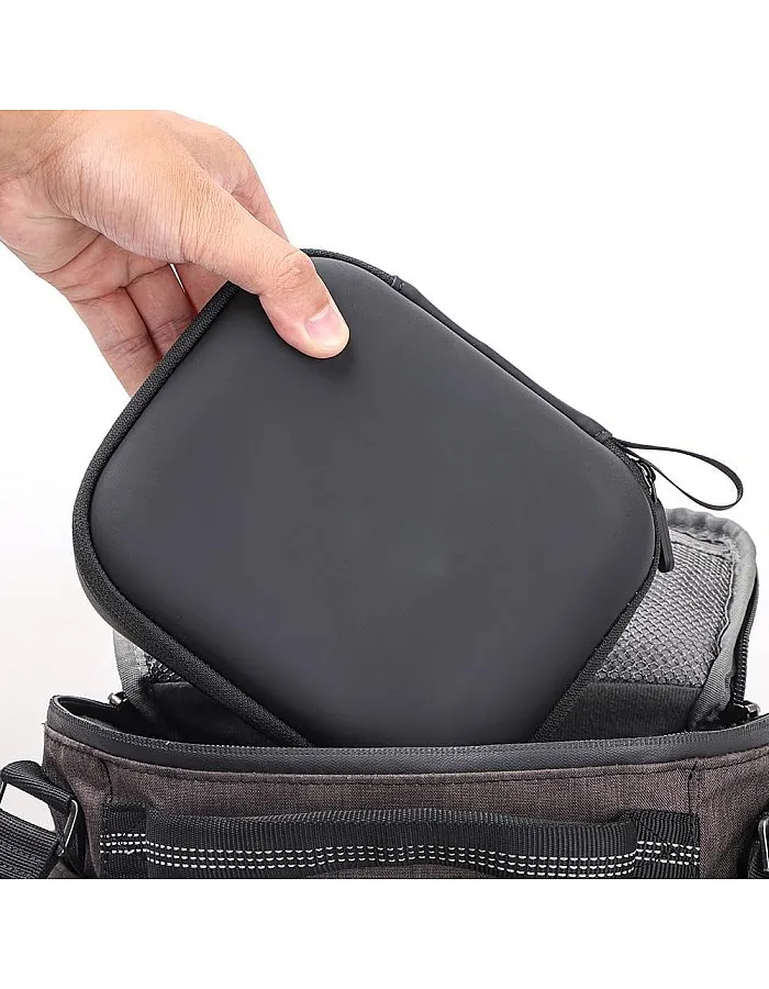 Carrying Case for DJI NEO, CENXI Portable PU Storage Bag for DJI Neo, Waterproof Hard Carrying Case for DJI Neo Accessories, Large Capacity DJI Neo Bag for DJI Neo Fly (Black)