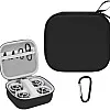 Carrying Case for DJI NEO, CENXI Portable PU Storage Bag for DJI Neo, Waterproof Hard Carrying Case for DJI Neo Accessories, Large Capacity DJI Neo Bag for DJI Neo Fly (Black)