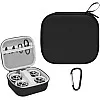 Carrying Case for DJI NEO, CENXI Portable PU Storage Bag for DJI Neo, Waterproof Hard Carrying Case for DJI Neo Accessories, Large Capacity DJI Neo Bag for DJI Neo Fly (Black)