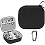 Carrying Case for DJI NEO, CENXI Portable PU Storage Bag for DJI Neo, Waterproof Hard Carrying Case for DJI Neo Accessories, Large Capacity DJI Neo Bag for DJI Neo Fly (Black)