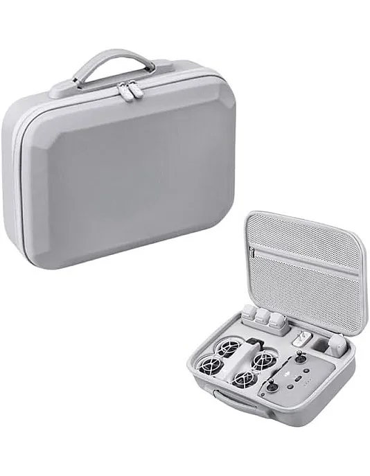 Hard Carrying Case For DJI Neo Fly More Combo, Portable Travel Hard Case Made of PU Leather, Waterproof, Shock-Resistant Storage Case Bag for DJI NEO Drone & Accessories