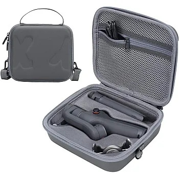 NALACAL Travel Case for DJI OM 6 - Portable Storage Bag, Hardshell Carrying Case Fits DJI Osmo Mobile 6 Smartphone Gimbal Stabilizer and Accessories, Waterproof and Durable (Grey)