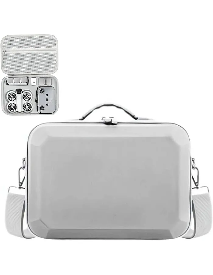 OSHIMA Carrying Case for DJI Neo, Portable Carrying Protective Bag for DJI Neo Fly More Combo Accessories, Hard Travel Case for DJI Neo Case, Compatible with RC-N3 Remote Controller Charging Hub