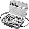 RS 4 Mini Carrying Case, Portable PU Leather Storage Case Travel Shoulder Bag for DJI Ronin RS4 Mini Gimbal Stabilizer and Accessories