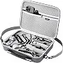 RS 4 Mini Carrying Case, Portable PU Leather Storage Case Travel Shoulder Bag for DJI Ronin RS4 Mini Gimbal Stabilizer and Accessories