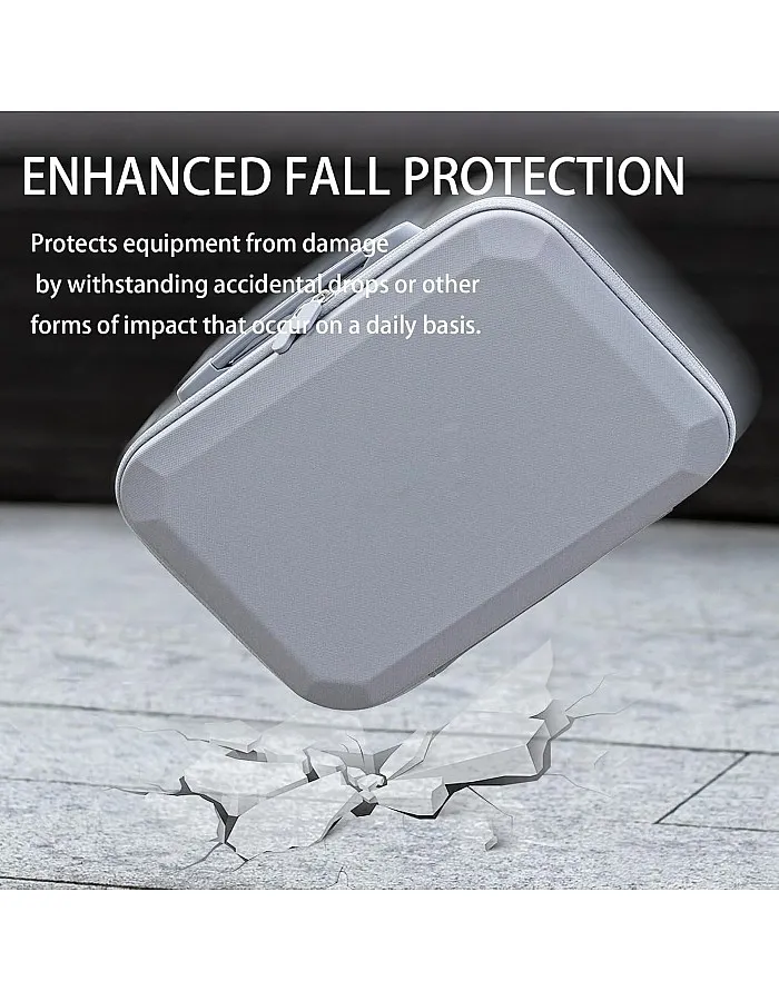 eWINNER Multifunctional Carrying Case for DJI NEO/Portable PU Storage Protective Bag for DJI Neo Fly More Combo Accessories/Holds RC-N3 Remote Controller/Neo Intelligent Flight Battery & Accessories