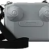 fashion mania Hard Storage Bag for DJI RC-N3/N2/N1 Carrying Case for DJI Flip/Air 3S/Neo Remote Control Protector Shock Absorption Drop Resistant Protective Case with Shoulder Strap, grey