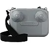 fashion mania Hard Storage Bag for DJI RC-N3/N2/N1 Carrying Case for DJI Flip/Air 3S/Neo Remote Control Protector Shock Absorption Drop Resistant Protective Case with Shoulder Strap, grey