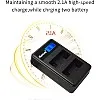 ARCHE Lp-E10 Lpe10 Lcd Dual Usb Charger For [Canon Eos 1100D 1200D 1300D 2000D Kiss X50 Kiss X70 Rebel T3 Rebel T5 Rebel T6 Rebel T7]