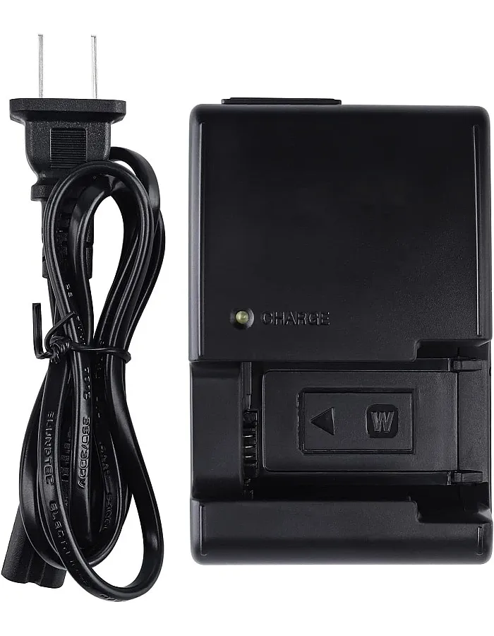 BC-TRW BC-VW1 Camera Battery Charger for Sony: NP-FW50 A6500 A6400 DSC-RX10 Mk II III IV Alpha A7 A35 A55 A7R A33 A37 W-Series Batteries Power Supply Cord