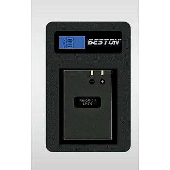 BESTON Battery Charger for Canon EOS Rebel T3/T5/T6/T7, 1100D, 1200D, 1300D, 8.4V Output