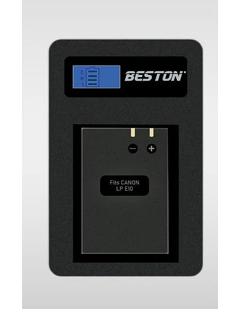 BESTON Battery Charger for Canon EOS Rebel T3/T5/T6/T7, 1100D, 1200D, 1300D, 8.4V Output