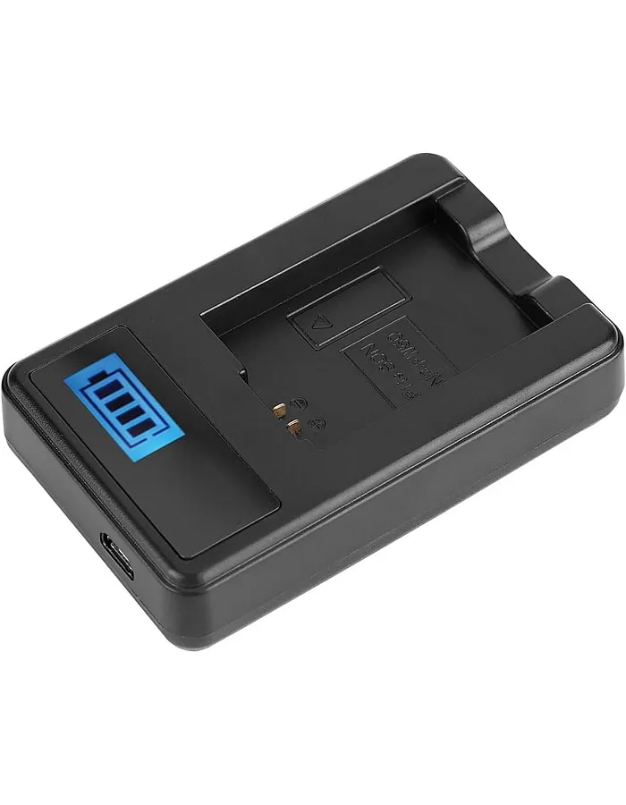 Goshyda NP-FW50 Camera Battery, LCD Single Charger, for Sony Alpha A6000 A6300 A6500 A7r A7, 600mAh Replacement Batteries