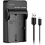 LP-E10 Battery Charger LC-E10 LC-E10C LC-E10E Compatible with Canon EOS Rebel T3, T5, T6, T7, EOS Kiss X50, X70, X80, X90, EOS 1100D, 1200D, 1300D, 1500D, 3000D(Not for T3i T5i T6i T6s T7i)
