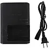 LP-E12 LC-E12E Battery Charger Compatible with Canon Battery EOS M M2 M10 M50 M50 Mark II M100 M200 100D Rebel SL1 PowerShot SX70 HS Camera Battery Power Supply
