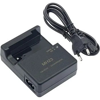 MH-23 Quick Charger for Nikon: Compatible with EN-EL9 EN-EL9a Battery for Nikon D40 D40X D60 D3000 D5000 Digital SLR Cameras