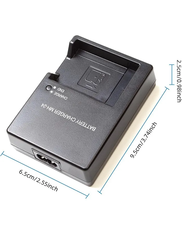 Replacement Charger EN-EL14 EN-EL14 Battery Charger MH-24 Compatible with Nikon D5100 D5200 D5300 D5500 D5600 D3100 D3200 D3300 D3400 D3500 P7100 P700 0000 P7800 cm
