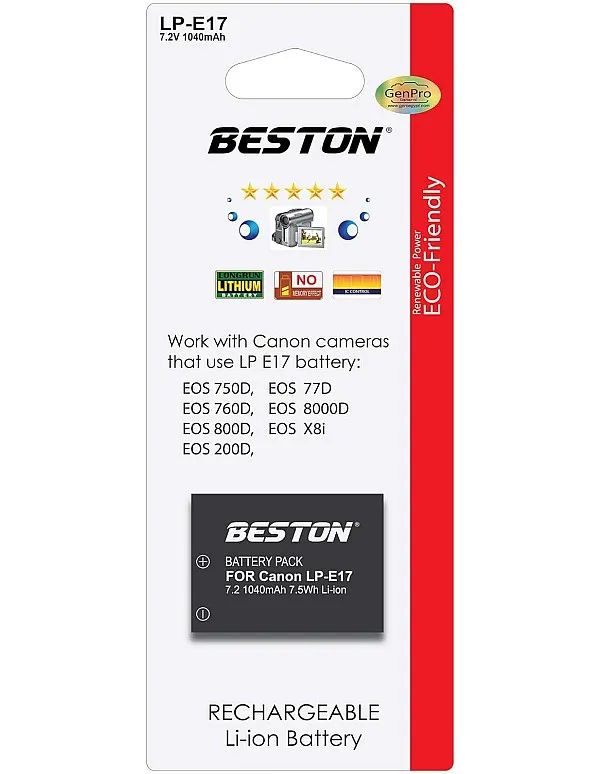 beston Battary LP-E17