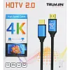 كابل HDMI بدقة 4K من ترومان - بطول 5 متر، لالتلفزيون