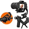 FeiyuTech SCORP-C Gimbal Stabilizer for DSLR Camera, Gimbal Stabilizer, Compatible with Sony/Nikon/Canon/Panasonic/Fujifilm, 5.5 Pound Payload, Rear Grip, Stabilizer Camera