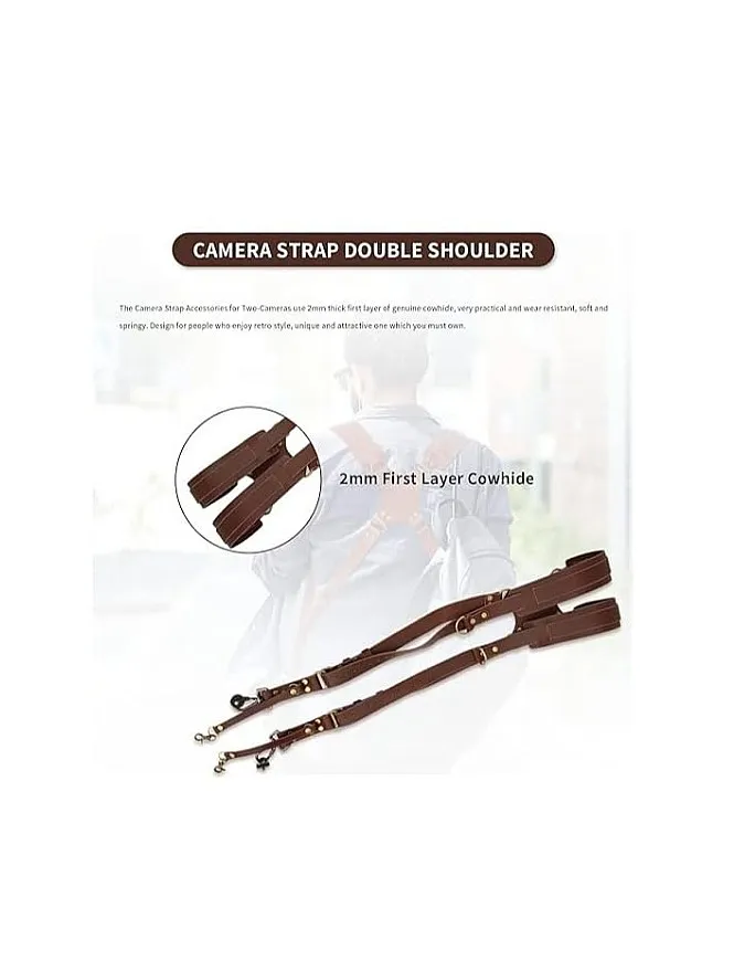 GenPro Double Havan (Honey Brown) Genuine Leather Belt: choose this signature double leather belt, enjoy carrying comfort, style and security while you shoot with this awesome design