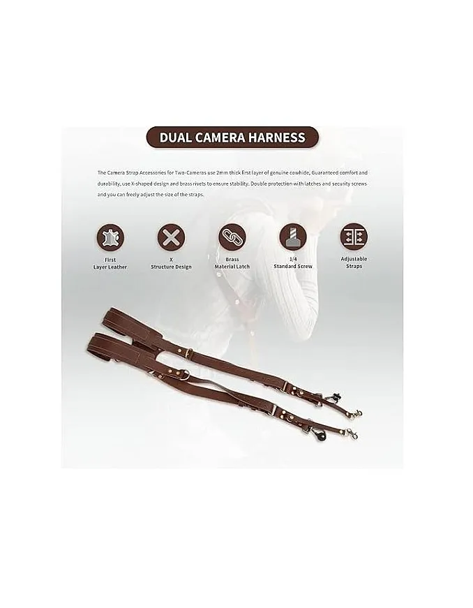 GenPro Double Havan (Honey Brown) Genuine Leather Belt: choose this signature double leather belt, enjoy carrying comfort, style and security while you shoot with this awesome design