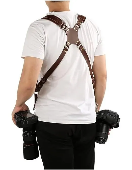 GenPro Double Havan (Honey Brown) Genuine Leather Belt: choose this signature double leather belt, enjoy carrying comfort, style and security while you shoot with this awesome design