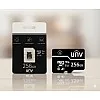 256GB UNV MicroSD TF A1 Continuous Use 24/7 Memory Card with Stable and Reliable Performance – Suitable for Smartphones and Security Cameras – TF-256G-T-C