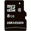 بطاقة ذاكرة Micro SD اتش سي 8 جيجا من هايكفيجين ام اس دي، سلسلة C1 مع محول 23 ميجابايت/ثانية 10 ميجابايت/ثانية الفئة 10