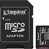 Kingston Canvas Select Plus microSD Memory Card 64GB microSDXC Gen3 100MB/s A1 Card + Adapter - SDCS3/64GB