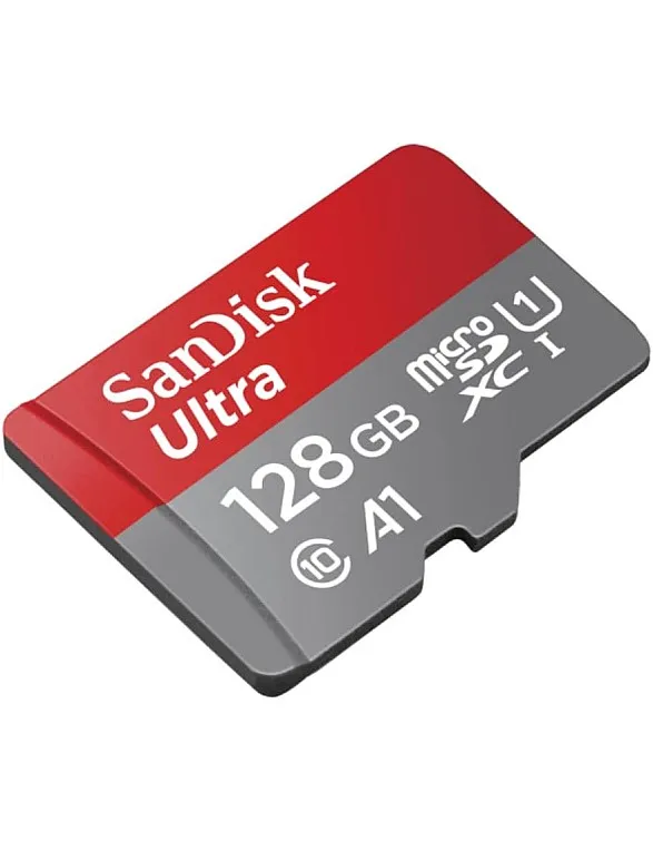 SanDisk Ultra UHS I 128GB MicroSD Card 140MB/s R, for Smartphones, 10 Y Warranty