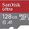 SanDisk Ultra UHS I 128GB MicroSD Card 140MB/s R, for Smartphones, 10 Y Warranty