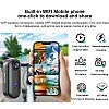 4K Wearable Mini Sports Camera with Magnetic Mount–Compact Action Camera-120-Minute Battery Life Wi-Fi, IPX7 Waterproof Encoding 360°Clip One-Tap Recording for Cycling,Motorbiking,Hiking,Vlogging (B)