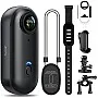 4k Action Camera,Mini Vlogging Camera,Small Body Camera with IPX7 Waterproof,Underwater Camcorder,Hands-Free POV Recording, Helmet Cam for Cycling, Motorcycle