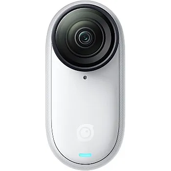 Insta360 GO 3S 128GB White Action Camera, 4K Ultra Compact, Waterproof, FlowState Stabilization, Hands-Free POVs